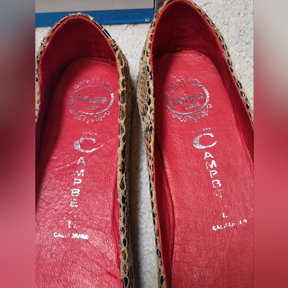 Jeffrey Campbell Flipped Brown Python Snakeskin F… - image 5